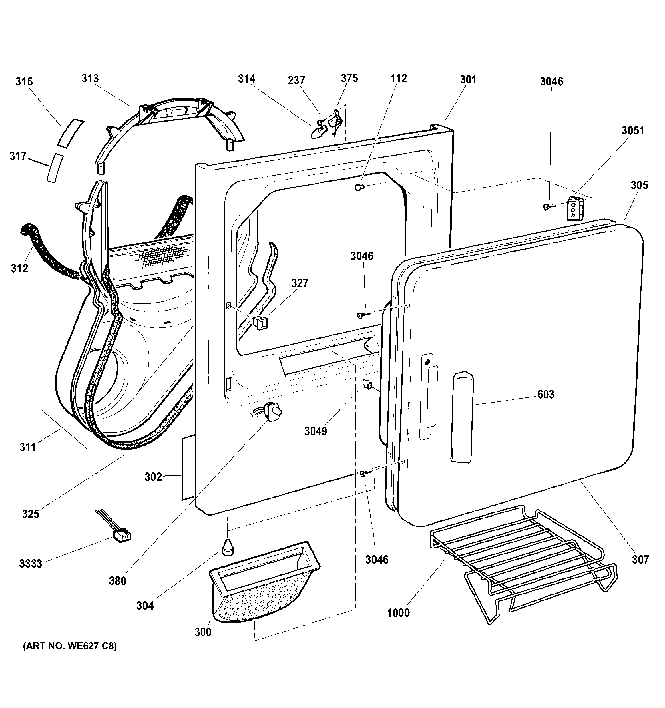 FRONT PANEL & DOOR