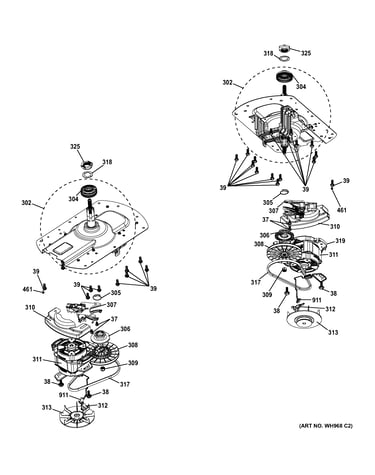 Motor & drive assembly
