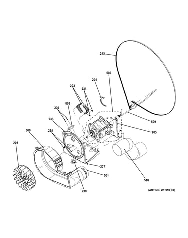 Blower & motor assembly
