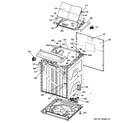 Kenmore 36371542 cabinet (6) diagram