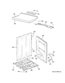 Cabinet & top panel