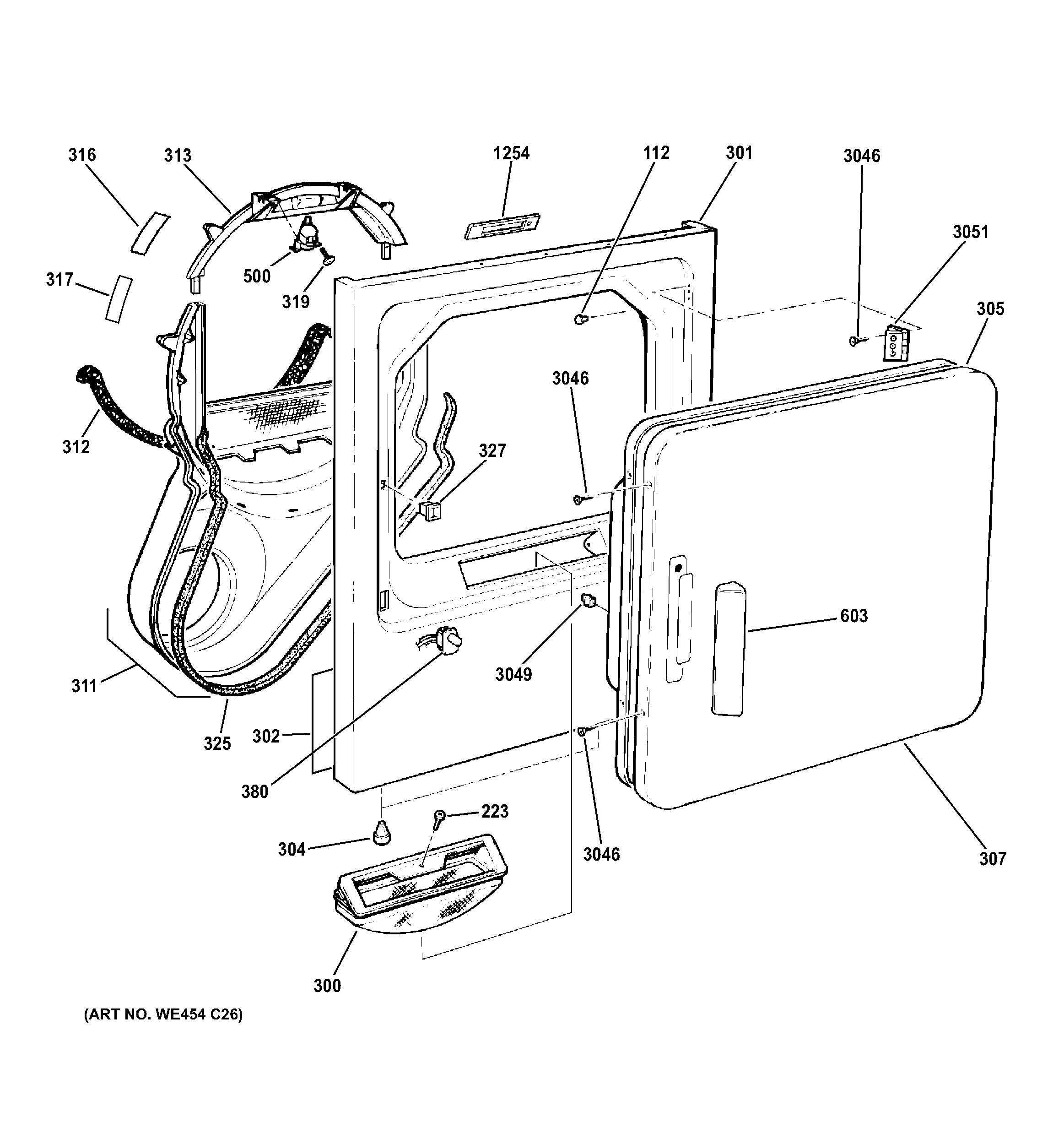 FRONT PANEL & DOOR