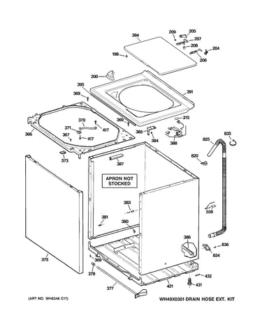 Cabinet, cover & front panel