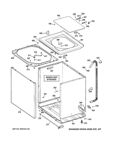 Cabinet, cover & front panel