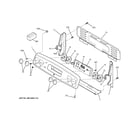 GE JBP23SR5SS control panel diagram