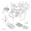 GE PB930DF1BB body parts diagram