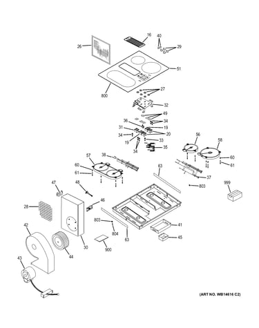 Control panel & cooktop