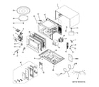 GE JES1142SP1SS microwave diagram