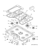 Control panel & cooktop