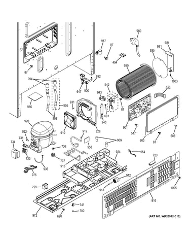 Machine compartment