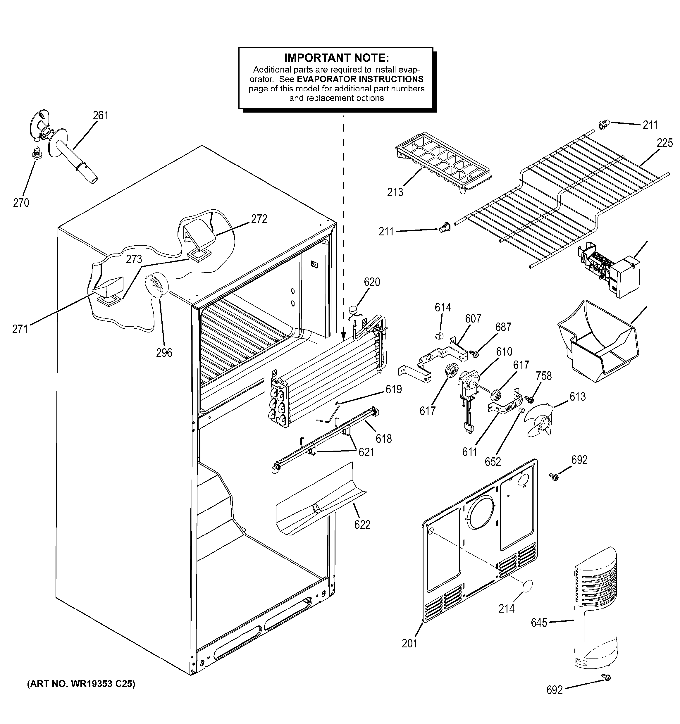 Freezer section