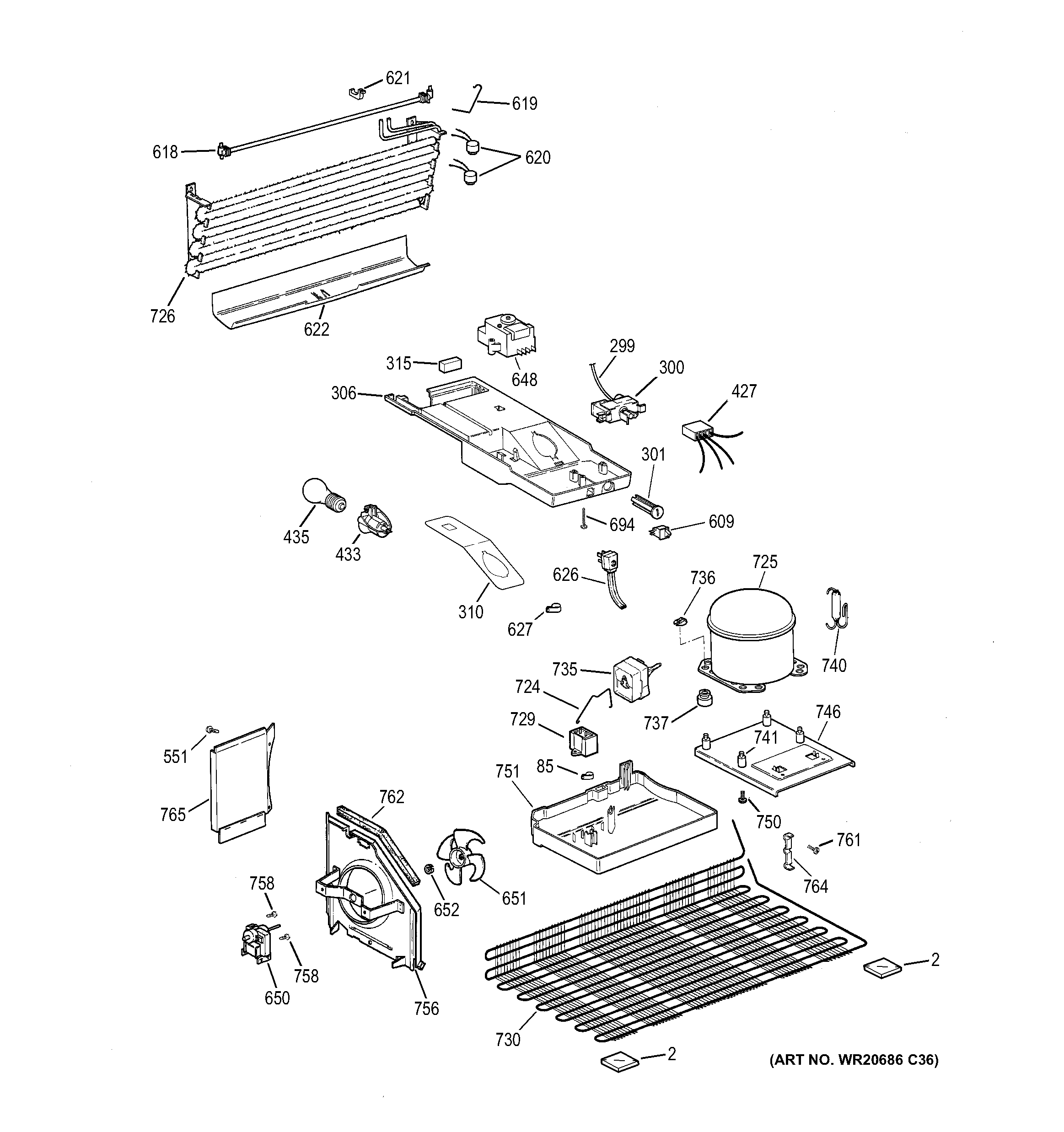 Machine compartment