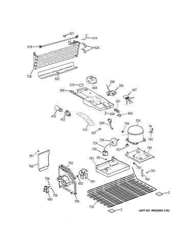 Machine compartment