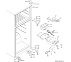 GE GTS18CTHBRBB fresh food section diagram