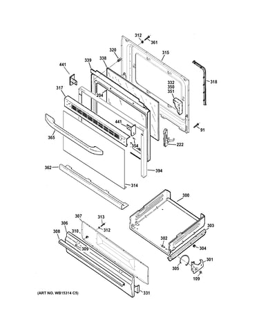 Door & drawer parts