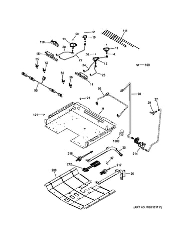 Gas & burner parts