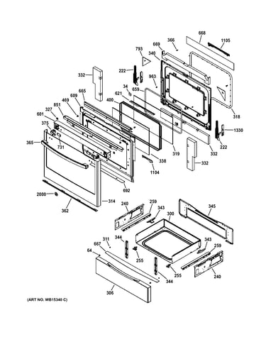 Door & drawer parts