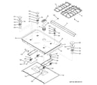 GE JGS968SH6SS cooktop diagram