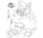 GE JGS968SH6SS body parts diagram