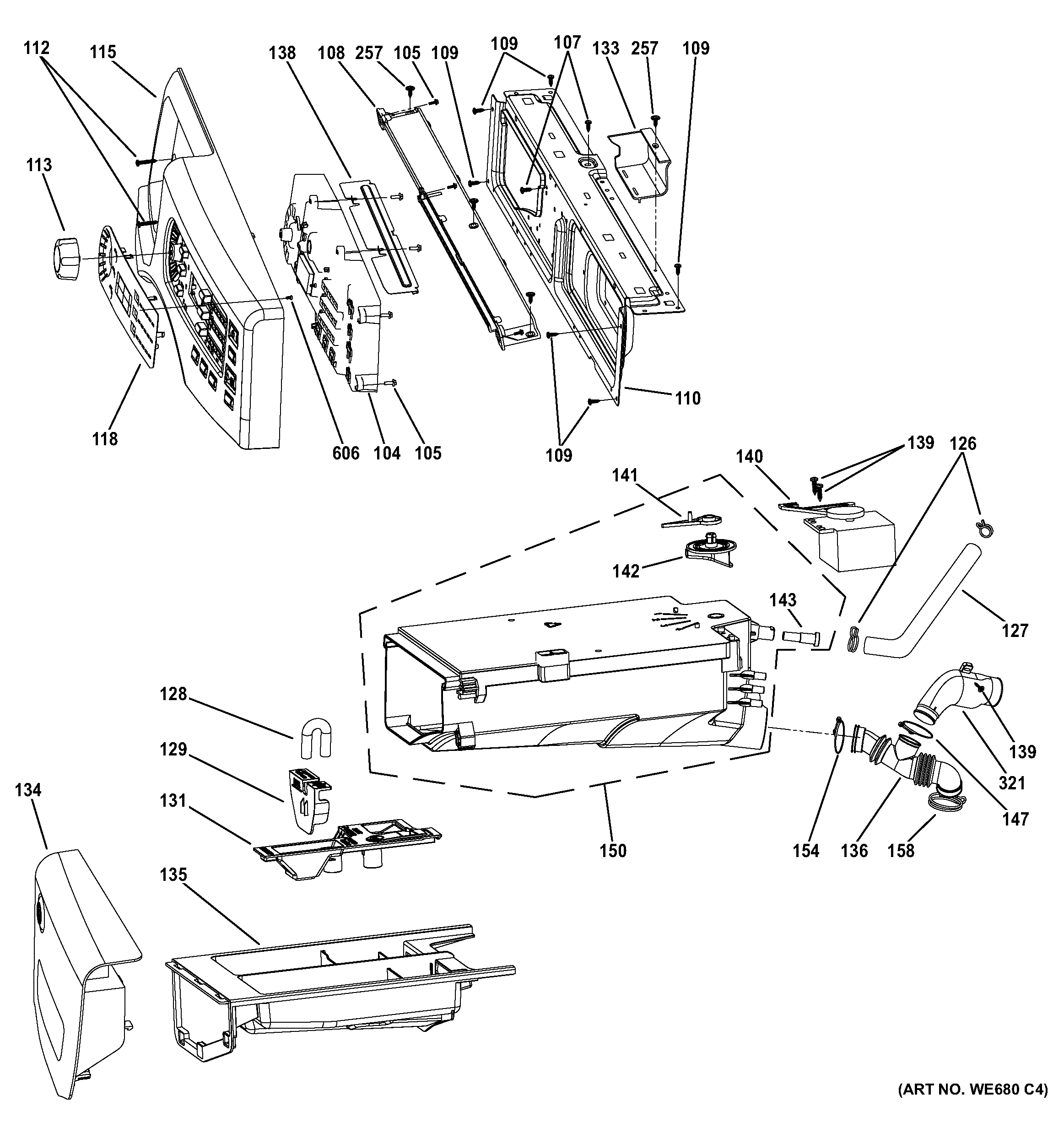 Controls & dispenser