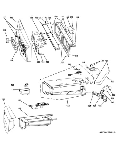 Controls & dispenser