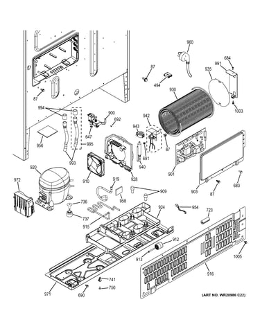 Machine compartment