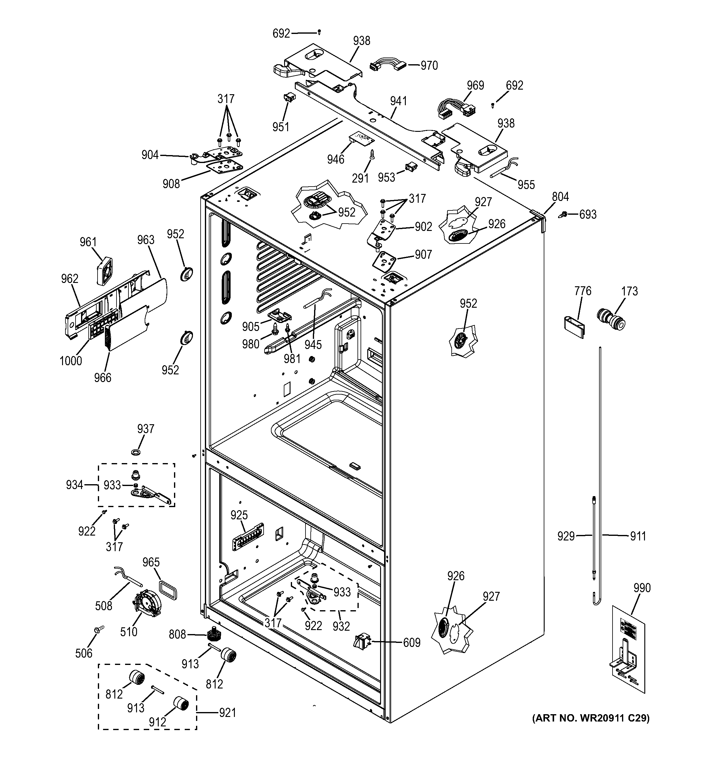 Case parts
