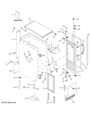 Cabinet, liner & door parts