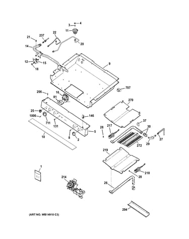 Gas & burner parts