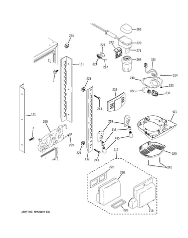 Fresh food section