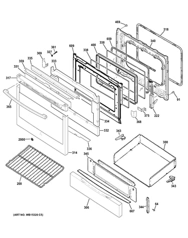 Door & drawer parts