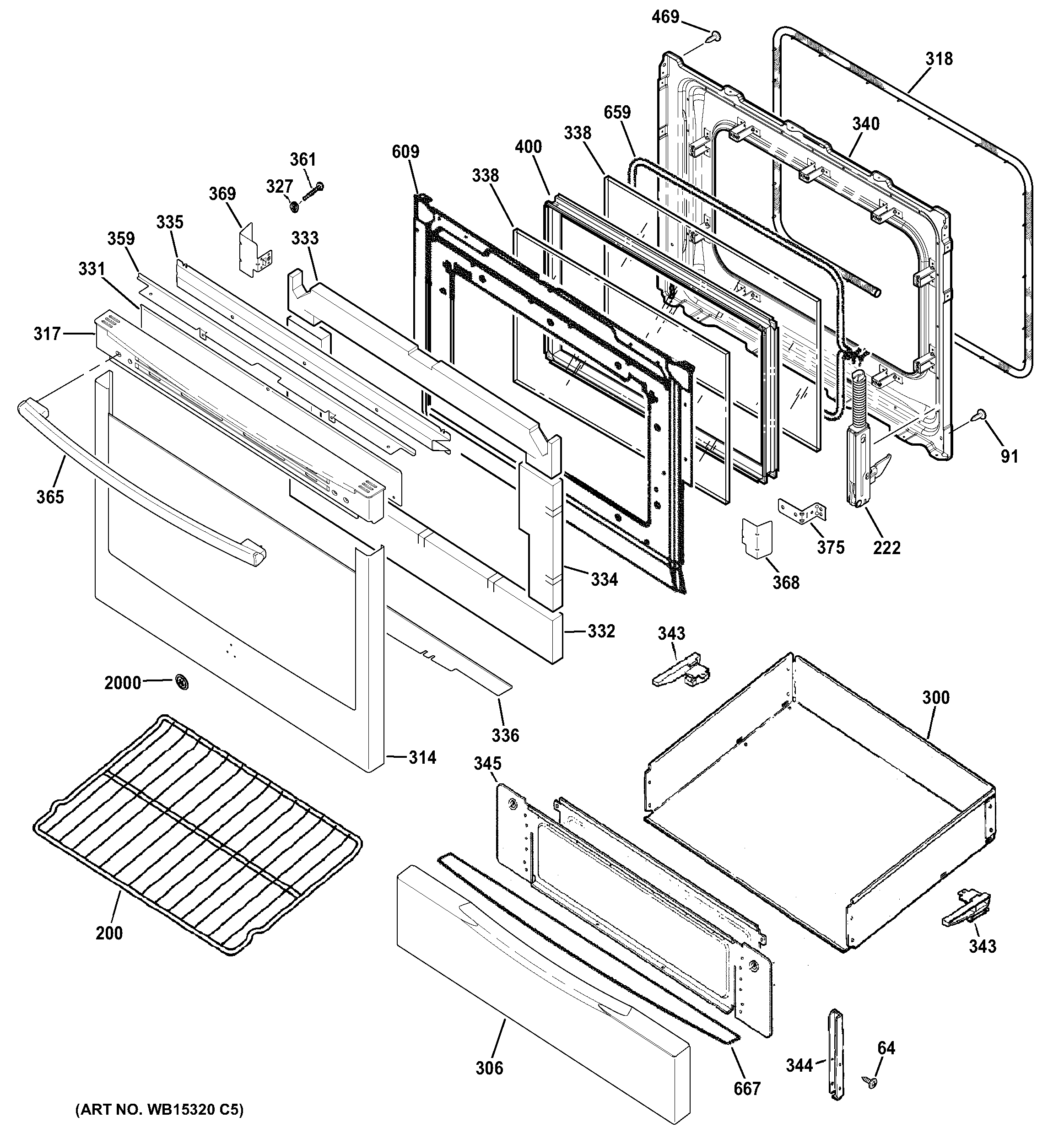 Door & drawer parts