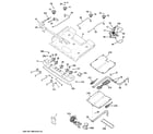 GE PGB920SEF2SS gas & burner parts diagram