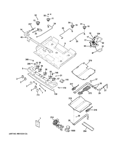 Gas & burner parts