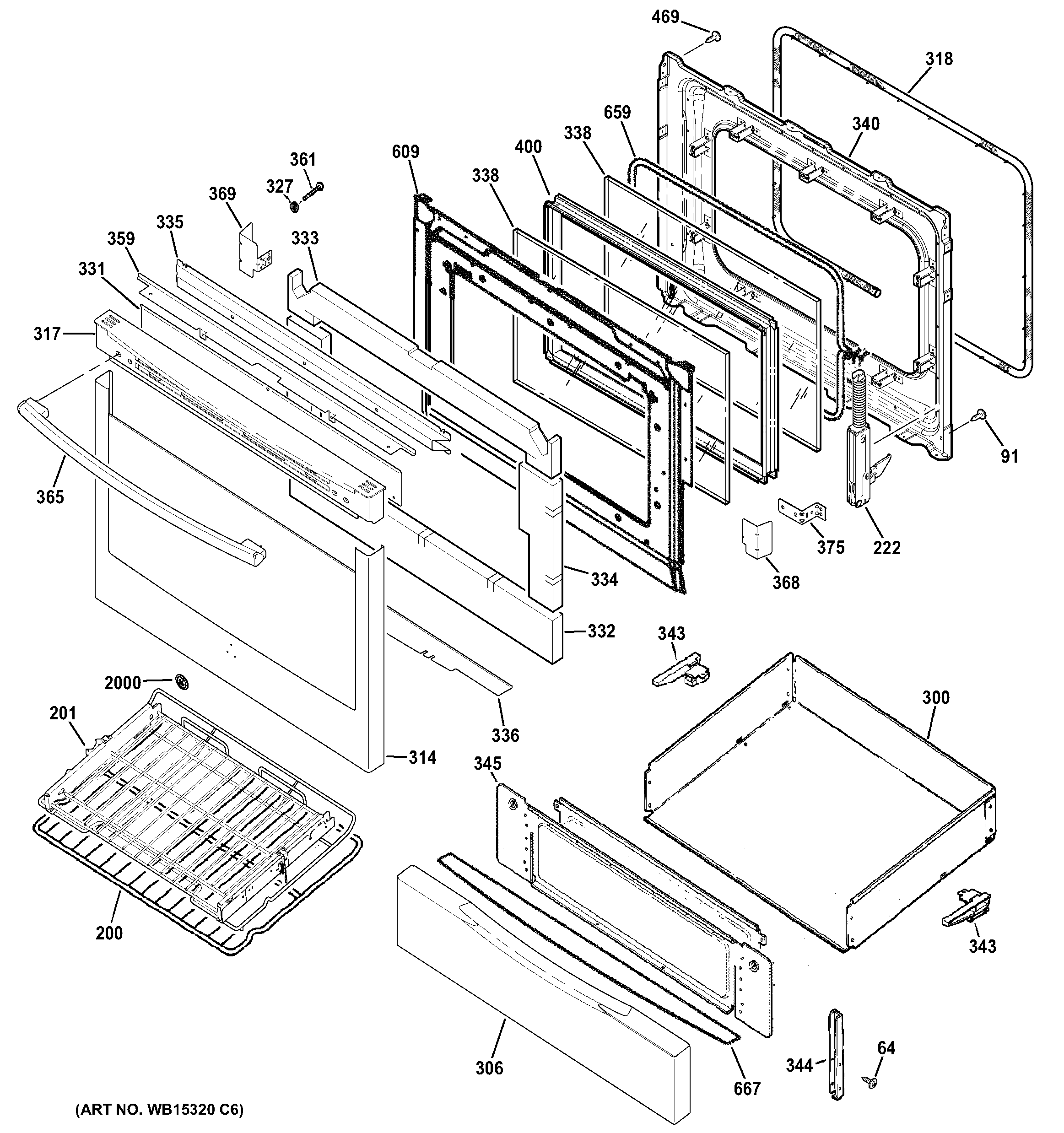 Door & drawer parts