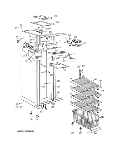 Freezer section