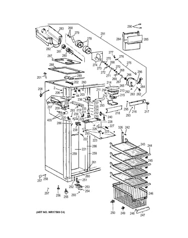 Freezer section