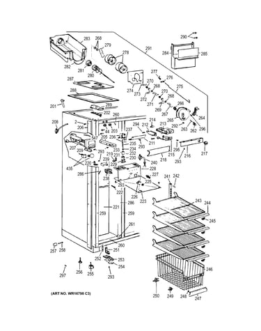 Freezer section