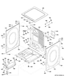 Cabinet & top panel