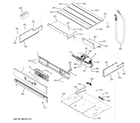 GE JCK5000DF2BB control panel diagram