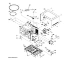GE JES1651SR1SS oven cavity parts diagram