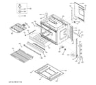 GE JK1000DF3BB body parts diagram