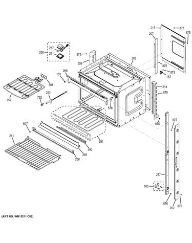 Upper oven