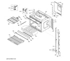 GE JK5500DF2BB upper oven diagram