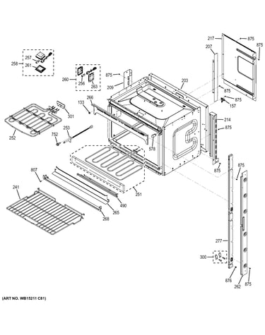 Upper oven
