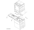 Kenmore 2661532110 cabinet (2) diagram