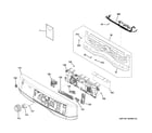 GE GHDS365GF1MC control panel diagram