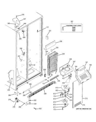 Freezer section