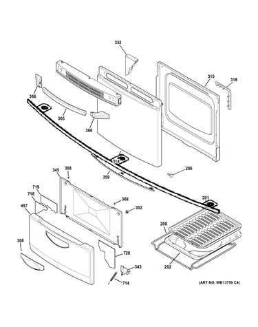 Door & drawer parts