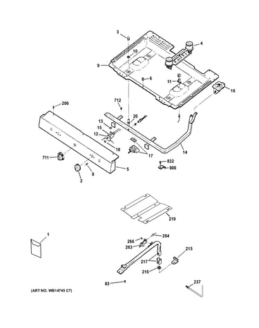 Gas & burner parts